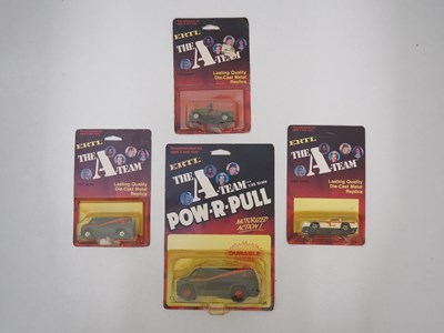 Lot 283 - A group of ERTL 'The A-Team' diecast vehicles,...