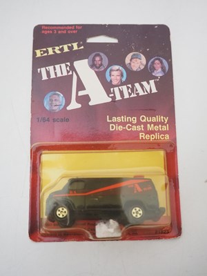 Lot 283 - A group of ERTL 'The A-Team' diecast vehicles,...