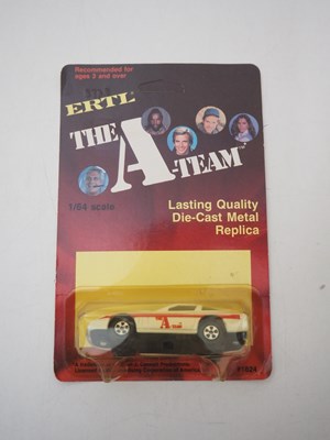 Lot 283 - A group of ERTL 'The A-Team' diecast vehicles,...