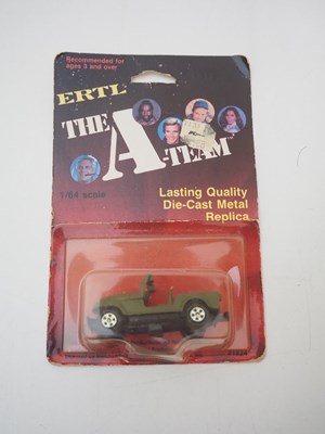 Lot 283 - A group of ERTL 'The A-Team' diecast vehicles,...