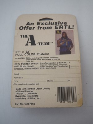 Lot 283 - A group of ERTL 'The A-Team' diecast vehicles,...