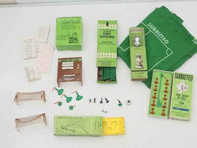 Lot 287 - A quantity of SUBBUTEO soccer accessories and...
