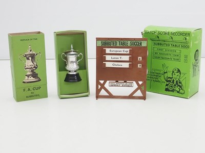 Lot 287 - A quantity of SUBBUTEO soccer accessories and...