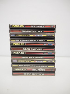Lot 295 - A large quantity of games for the Sega Mega...