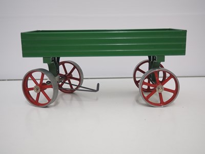 Lot 297 - A pair of MAMOD OW1 Open 4-wheel Trailer...