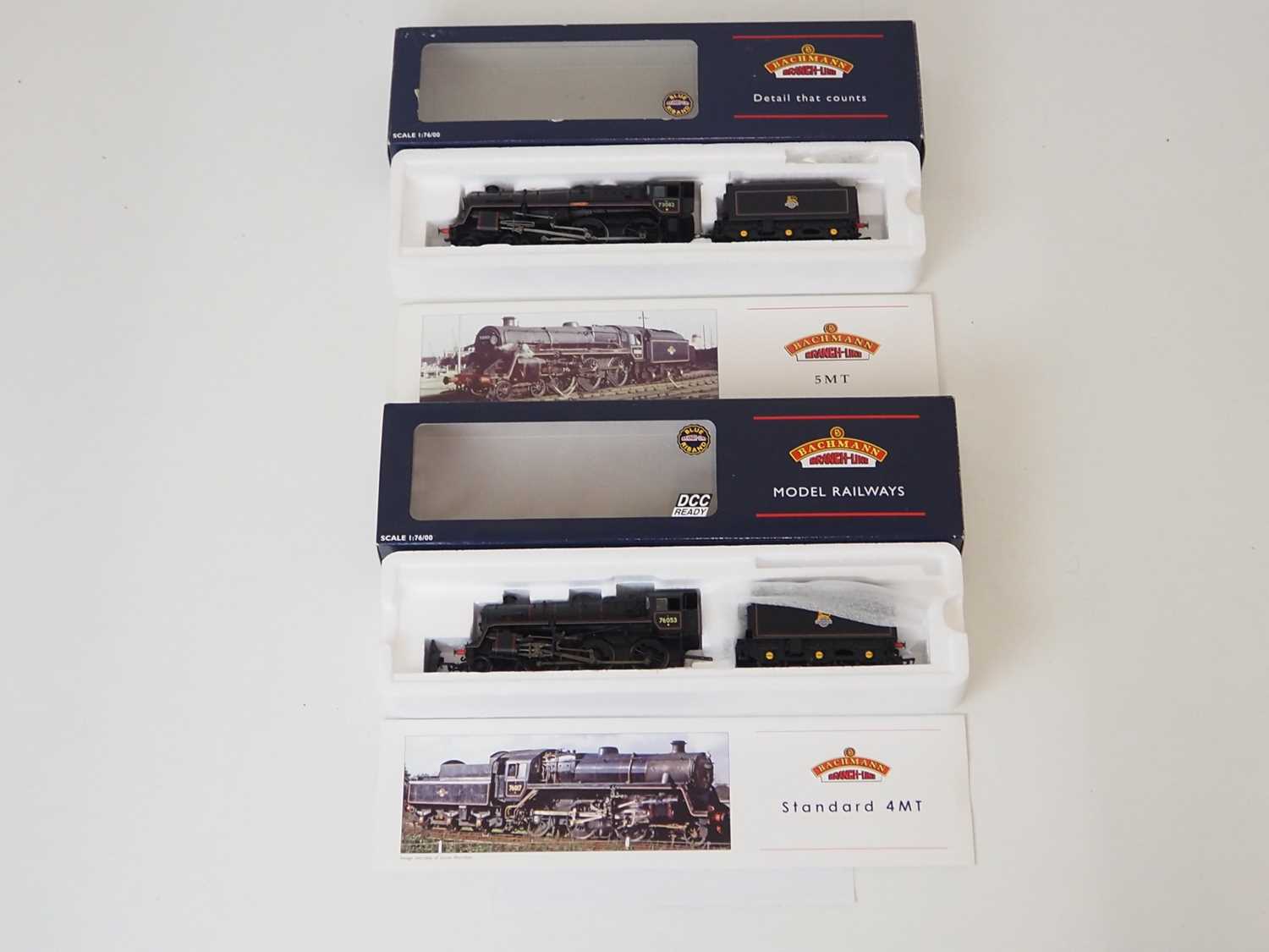 Lot 325 - A pair of BACHMANN OO gauge steam locomotives...