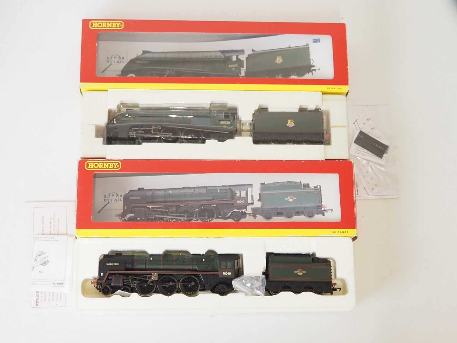 Lot 329 - A pair of HORNBY OO gauge steam locomotives