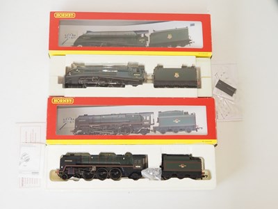 Lot 329 - A pair of HORNBY OO gauge steam locomotives...