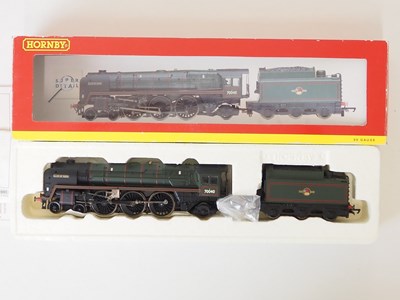 Lot 329 - A pair of HORNBY OO gauge steam locomotives...