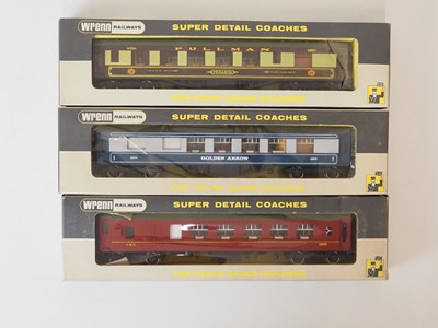 Lot 334 - A group of WRENN OO gauge Pullman cars in...