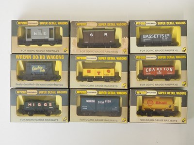 Lot 336 - A mixed group of WRENN OO gauge wagons of...
