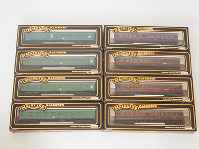 Lot 341 - A group of MAINLINE passenger coaches in LMS...