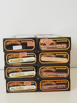 Lot 341 - A group of MAINLINE passenger coaches in LMS...