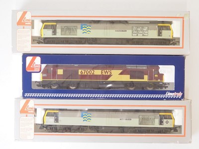 Lot 356 - A group of LIMA OO gauge diesel locomotives,...