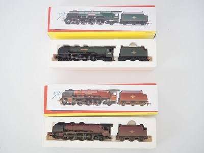 Lot 364 - A pair of HORNBY OO gauge Duchess Class steam...