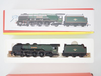 Lot 364 - A pair of HORNBY OO gauge Duchess Class steam...