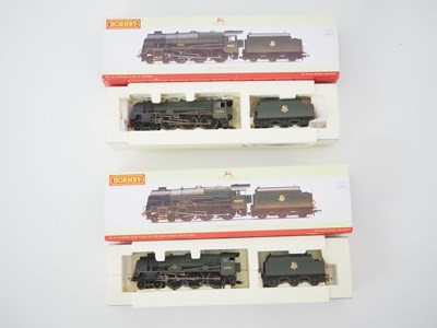 Lot 365 - A pair of HORNBY OO gauge steam locomotives,...