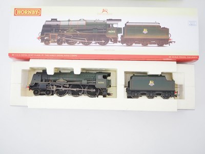 Lot 365 - A pair of HORNBY OO gauge steam locomotives,...