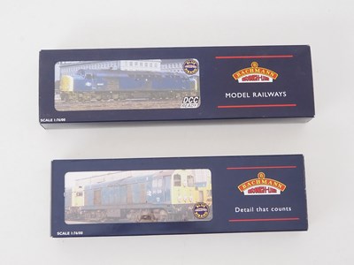 Lot 377 - A pair of BACHMANN diesel locomotives,...