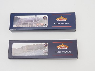 Lot 378 - A pair of BACHMANN OO gauge Ivatt steam...