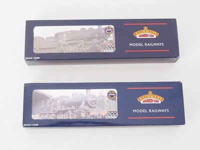 Lot 379 - A pair of BACHMANN OO gauge Ivatt steam...