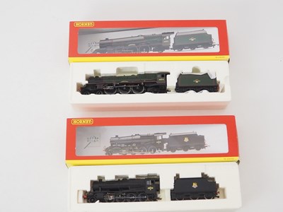 Lot 386 - A pair of HORNBY OO gauge steam locomotives,...