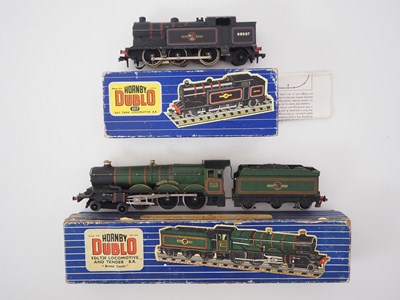 Lot 417 - A pair of boxed HORNBY DUBLO OO gauge 3-rail...