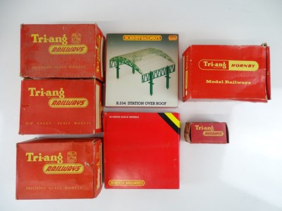 Lot 620 - A quantity of TRI-ANG/HORNBY OO Gauge station...