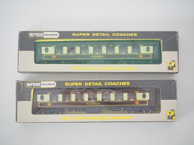 Lot 452 - A pair of WRENN OO gauge W6001AG Pullman Cars '...