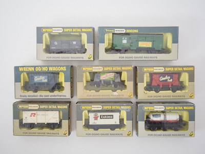 Lot 455 - A mixed group of WRENN OO gauge wagons of...
