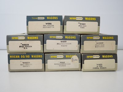 Lot 456 - A mixed group of WRENN OO gauge wagons of...