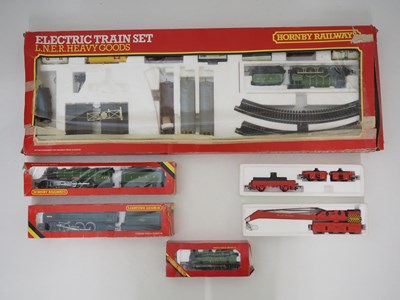 Lot 488 - A group of HORNBY OO gauge model railways...