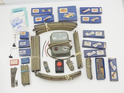 Lot 505 - A large quantity of HORNBY DUBLO 3-rail track,...