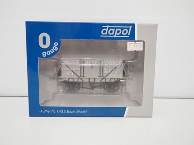 Lot 516 - A DAPOL O gauge 7F-017-001 lime wagon in H. Le...