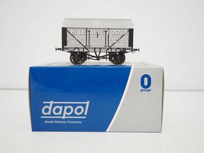 Lot 516 - A DAPOL O gauge 7F-017-001 lime wagon in H. Le...