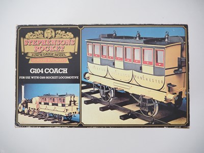 Lot 520 - A HORNBY 3.5 inch scale G104 coach as issued...