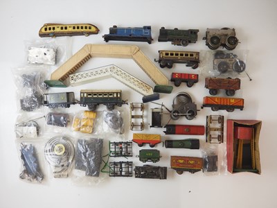 Lot 522 - A group of O gauge wagons, bodies, spare parts...