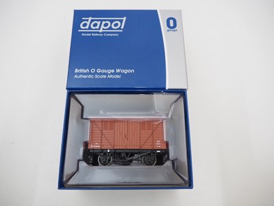 Lot 542 - A DAPOL O gauge 7F-054-004 Meat van in BR...
