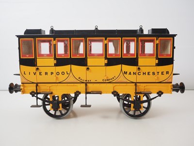 Lot 546 - A HORNBY 3.5 inch scale G104 coach as issued...