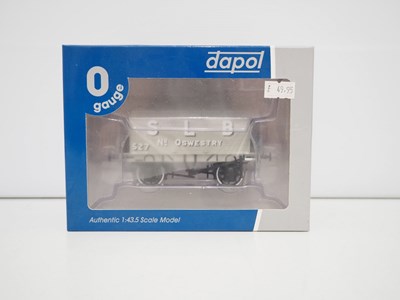 Lot 550 - A DAPOL O gauge 7F-017-003 lime wagon in SLB...