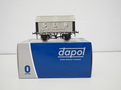 Lot 550 - A DAPOL O gauge 7F-017-003 lime wagon in SLB...