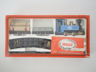 Lot 555 - A MAMOD live steam 32mm scale RS2 Goods Train...