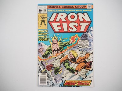 Lot 11 - IRON FIST #14 (1977 - MARVEL) - First...