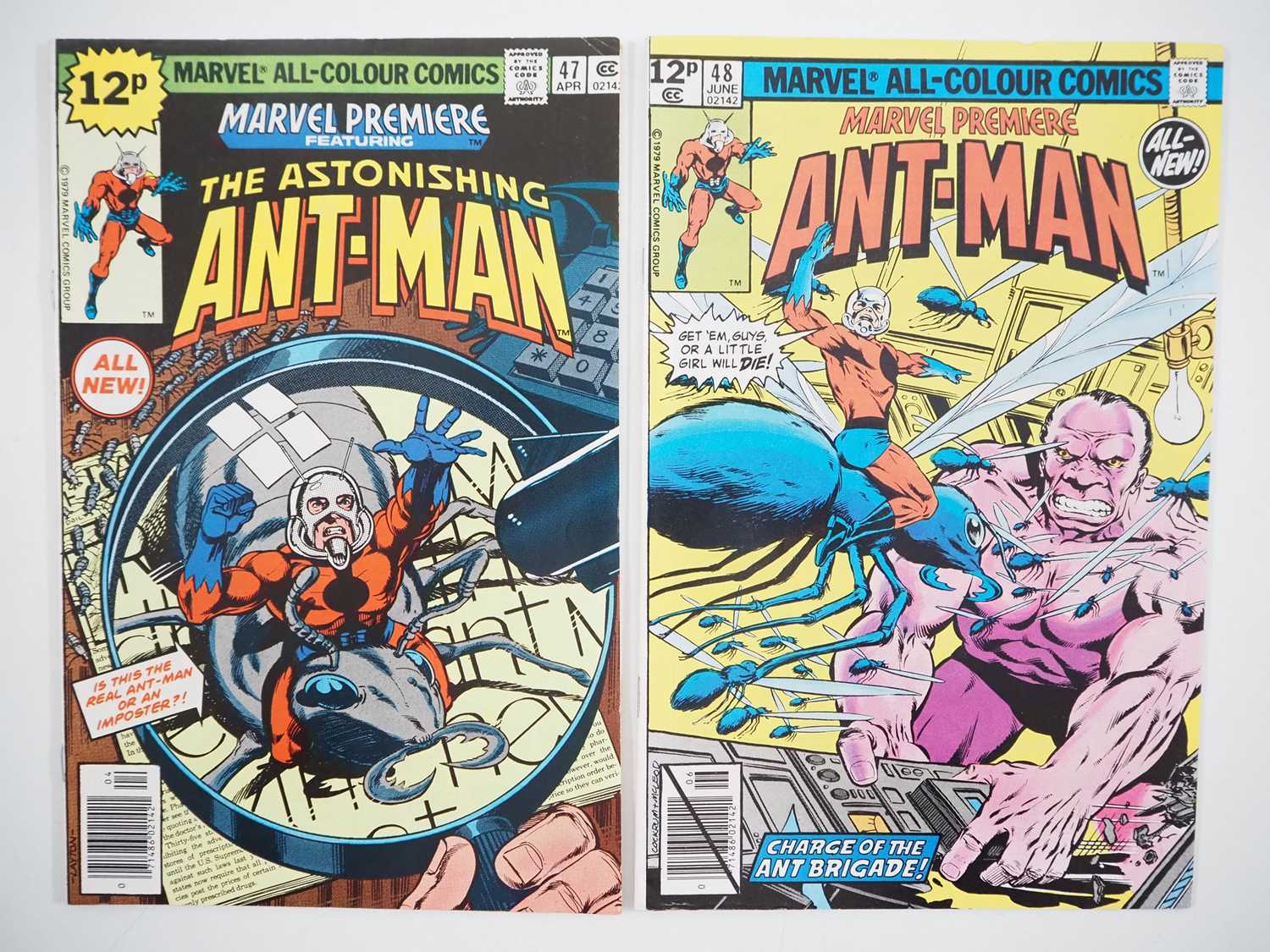 Lot 15 - MARVEL PREMIERE: ANT-MAN #47 & 48 - (2 in Lot)...