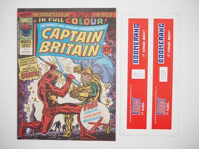 Lot 17 - CAPTAIN BRITAIN #2 - (1976 - BRITISH MARVEL) -...