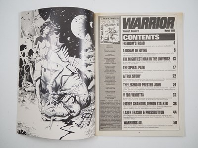 Lot 26 - WARRIOR MAGAZINE #1 (1982 - QUALITY) - First...