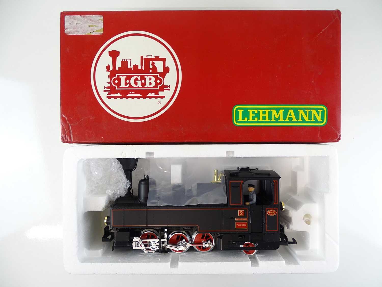 Lot 100 - An LGB G Scale 2071D Zillertalbahn 0-6-0 steam...