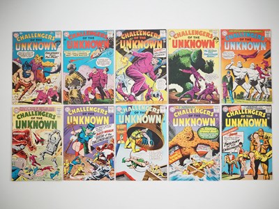 Lot 104 - CHALLENGERS OF THE UNKNOWN #13, 33, 36, 38, 41,...