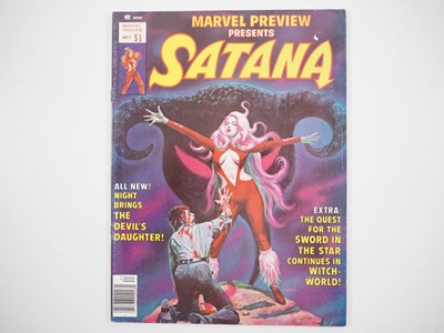 Lot 150 - MARVEL PREVIEW: SATANA #7 (1976 - CURTIS) -...