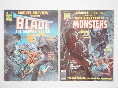 Lot 151 - MARVEL PREVIEW: BLADE #3 & LEGION OF MONSTERS...